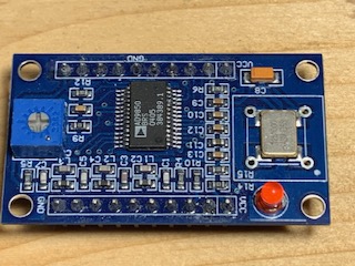 QRP TRANSCEIVER AD9850 DDS ABACUS-4