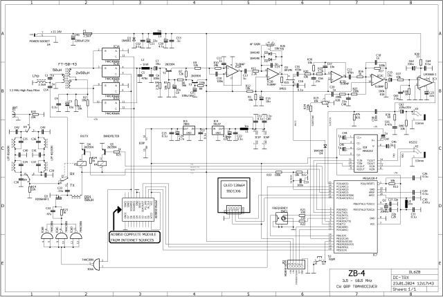 QRP CW TRANSCEIVER