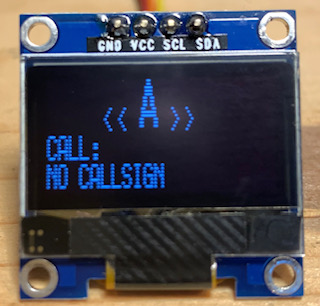 Callsign menu