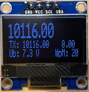 Main display